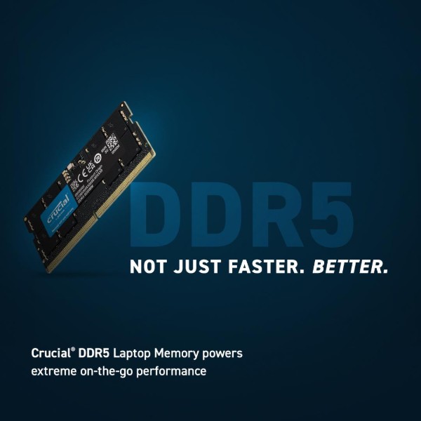 Фото - Память DDR Crucial Micron 8GB DDR5-5600 SO (CT8G56C46S5)