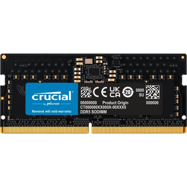 Фото - Память DDR Crucial Micron 8GB DDR5-5600 SO (CT8G56C46S5)