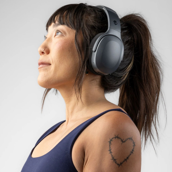 Фото - Наушники полноразмерные беспроводные Skullcandy Crusher Active Wireless Coal (S6EVW-T992)