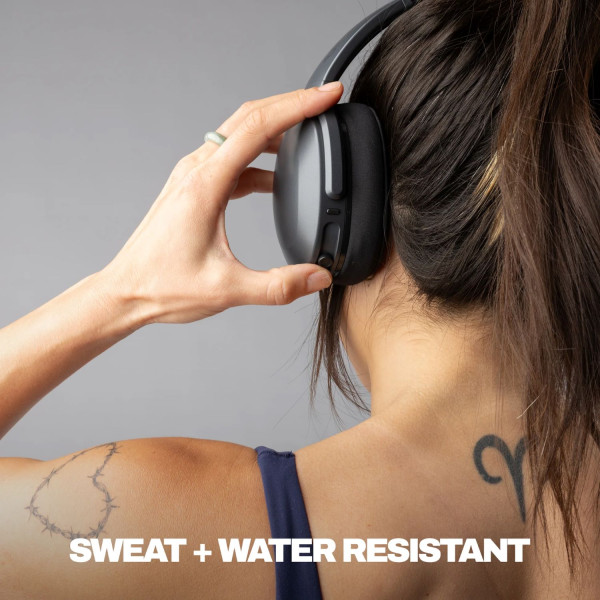 Фото - Наушники полноразмерные беспроводные Skullcandy Crusher Active Wireless Coal (S6EVW-T992)