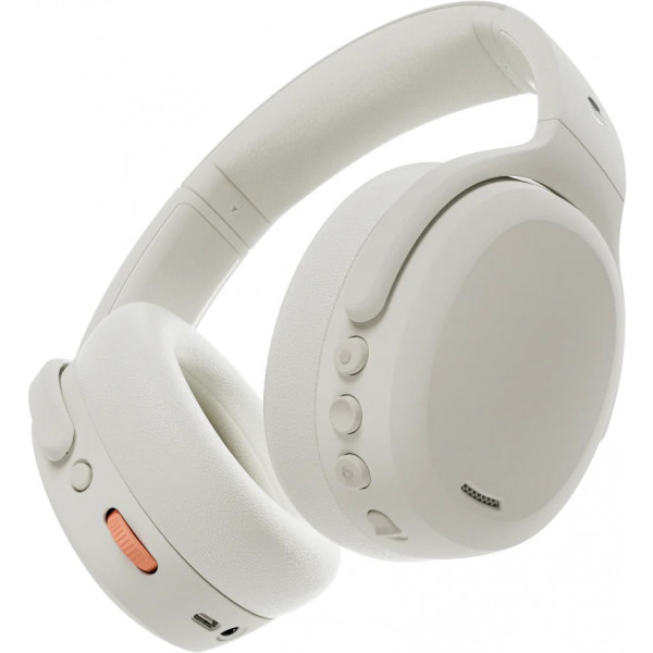 Фото - Наушники полноразмерные беспроводные Skullcandy BT Crusher ANC 2 Bone Orange Glow (S6CAW-S951)