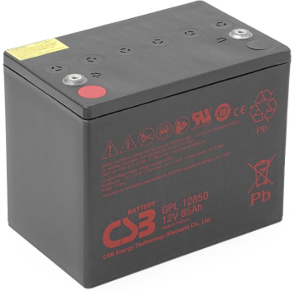 Фото - Акумулятор для ДБЖ CSB 12V 80Ah (GPL12850)