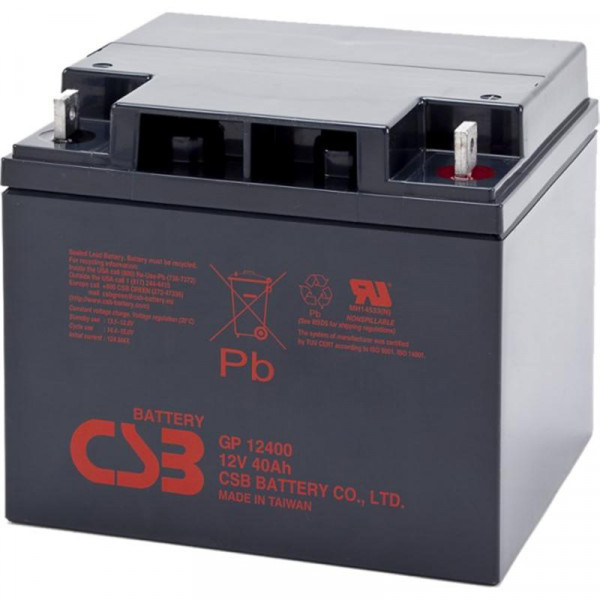 Фото - Аккумулятор для ИБП CSB 12V 40AH (GP12400) AGM