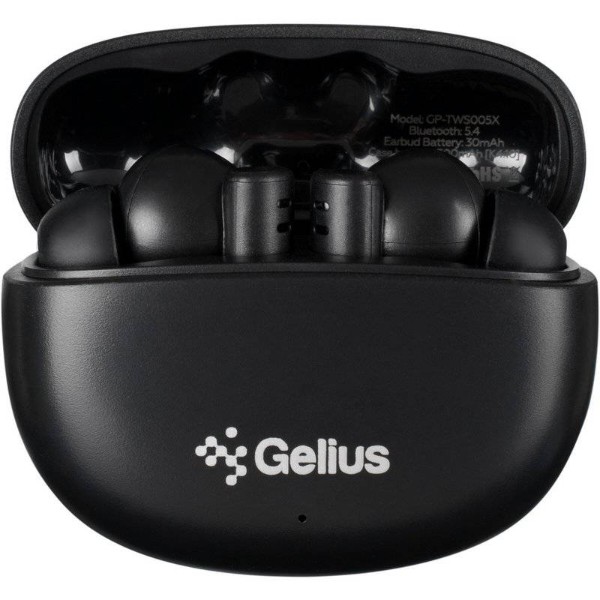 Фото - Наушники вкладыши беспроводные TWS Gelius Encore GP-TWS005X Black (99780)