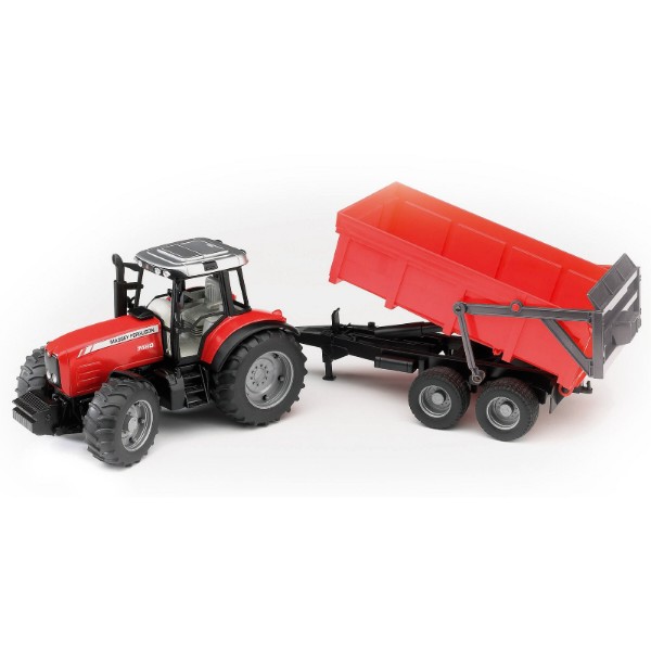 Фото - Наземная спецтехника BRUDER Трактор Massey Ferguson 7480 c прицепом, М1:16 (02045) Фото - Наземная спецтехника BRUDER Трактор Massey Ferguson 7480 c прицепом, М1:16 (02045)