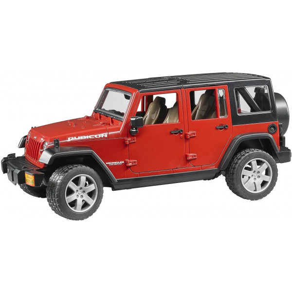 Фото - Автотранспорт BRUDER Джип Wrangler Unlimited Rubicon, М1:16 (02525)
