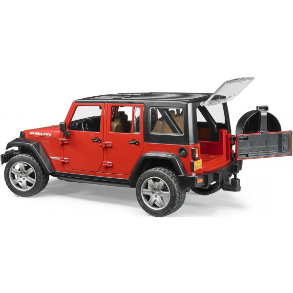 Фото - Автотранспорт BRUDER Джип Wrangler Unlimited Rubicon, М1:16 (02525)