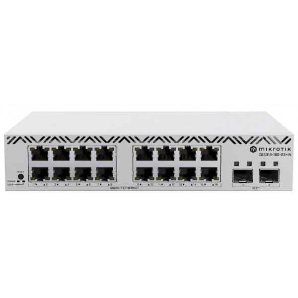 Фото - Коммутатор локальной сети (Switch) MikroTik CSS318-16G-2S+IN