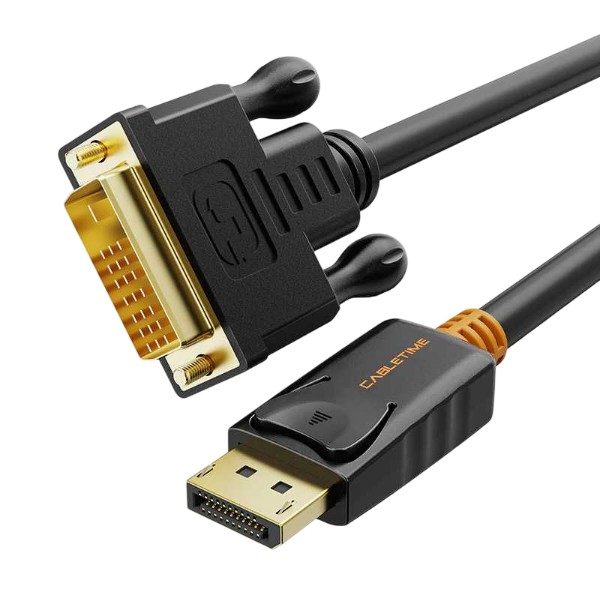 Фото - Кабель Cabletime DisplayPort - DVI (M/M) 1.8m (CD34K)