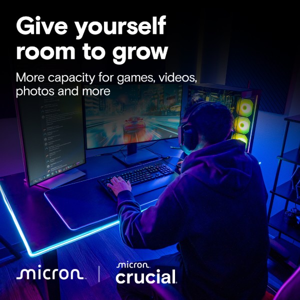 Фото - SSD-накопитель внутренний Crucial Micron M.2 1TB PCIe 5.0 T710 (CT1000T710SSD8)