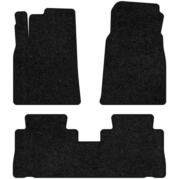 Фото - Килимки ворсові в салон авто EVAtech Standard для Chevrolet Captiva (C140) 5 seats MT Restyling 2011-2018 1 покоління SUV EU чорний кант CT1174Z3VEB