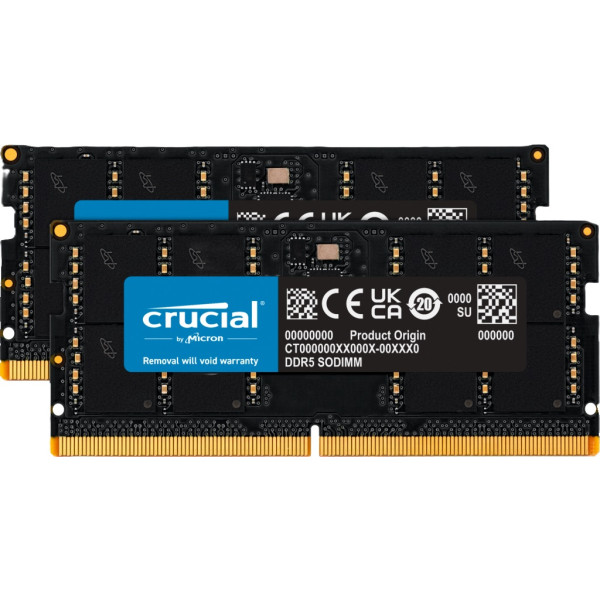 Память DDR Crucial Micron 128GB DDR5-5600 SO KIT2 (CT2K64G56C46S5