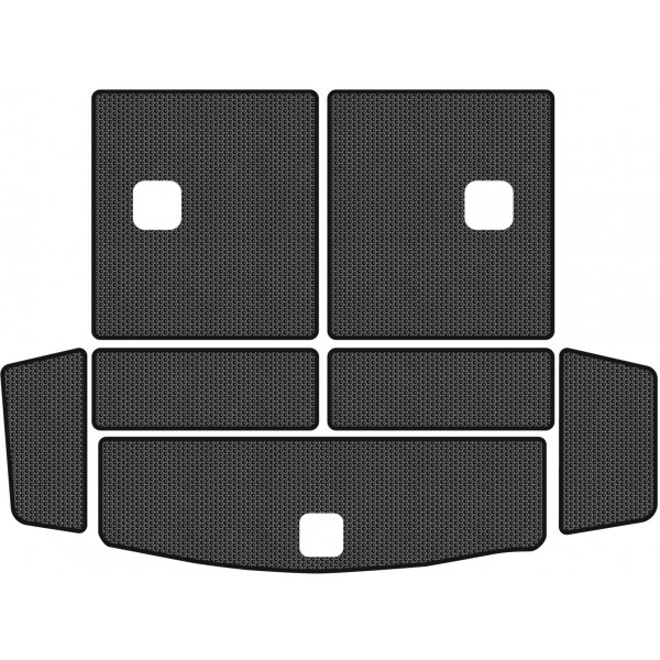 Фото - EVA килимок в багажник авто EVAtech для Captiva (C140) 7 seats AT Restyling Chevrolet 2011-2018 1 покоління SUV EU (CT3172BE7SBB)