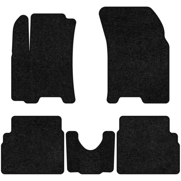 Фото - Коврики ворсовые в салон авто EVAtech Standard для Chevrolet Aveo (T200) 2002-2005 1 поколение Htb EU черный кант CT33300C5VEB