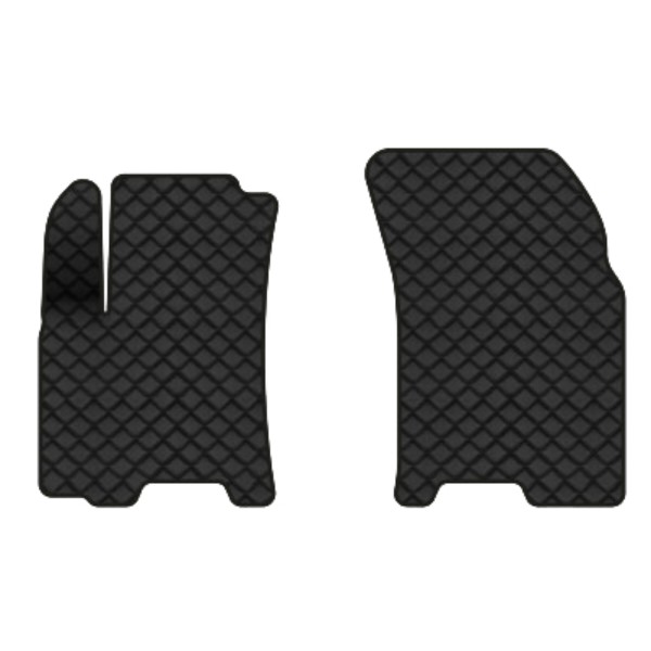 Фото - Килимки з екошкіри в салон авто передні EVAtech ECO для Aveo (T250) 5-doors Restyling Chevrolet 2005-2011 1 покоління Htb EU CT33301A2BBB