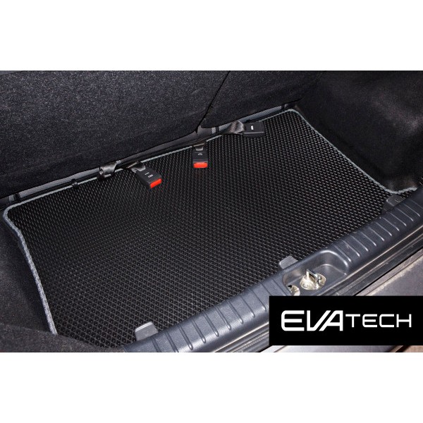 Фото - Килимок з екошкіри в багажник авто EVAtech ECO для Aveo (T250) 3-doors Restyling Chevrolet 2005-2011 1 покоління Htb EU CT337B1BBB