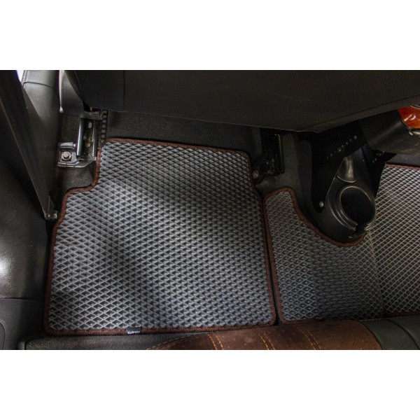 Фото - Коврики из экокожи в салон авто EVAtech ECO для Aveo (T250) Restyling Chevrolet 2005-2011 2 поколение Sedan EU CT31631C5BBB