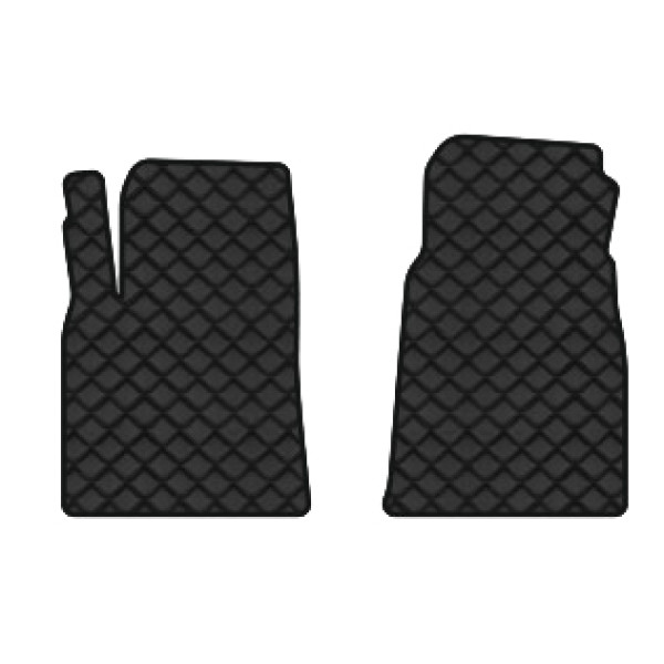 Фото - Килимки з екошкіри в салон авто передні EVAtech ECO для Captiva (C100) 5 seats Chevrolet 2006-2011 1 покоління SUV EU CT339A2BBB