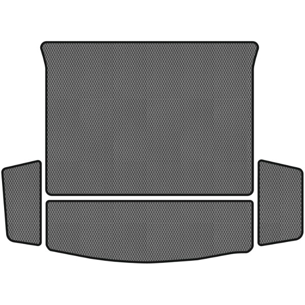 Фото - EVA коврик в багажник авто EVAtech для Captiva (C100) 5 seats Chevrolet 2006-2011 1 поколение SUV EU (CT339BE4RGB)