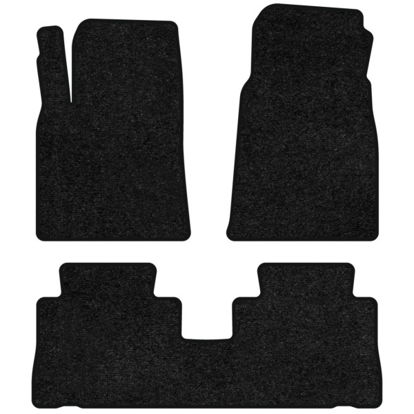 Фото - Килимки ворсові в салон авто EVAtech Standard для Chevrolet Captiva (C100) 7 seats 2006-2011 1 покоління SUV EU чорний кант CT34224Z3VEB