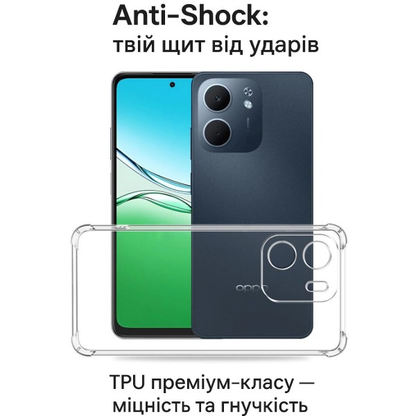 Фото - Чохол для смартфону BeCover for Oppo A5x 4G/5G Clear (713814)