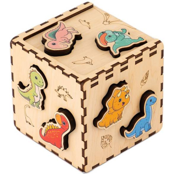 Фото - Сортер GoodPlay ДиноМир (CUB-4-010)