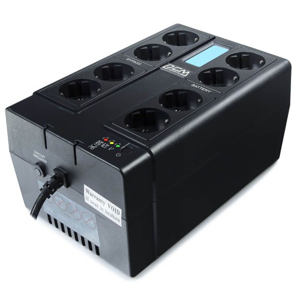 Фото - Джерело безперебійного живлення Powercom CUB-850N Schuko