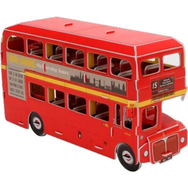 Фото - 3D пазли Cubic Fun "Автобус Дабл Декер" серія міні (S3018h)