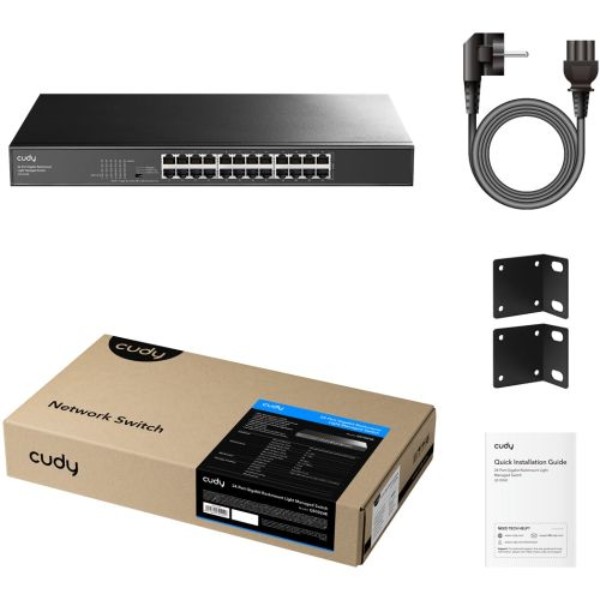 Фото - Коммутатор локальной сети (Switch) Cudy GS1024E