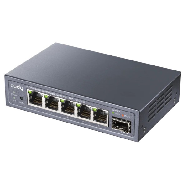 Фото - Коммутатор локальной сети (Switch) Cudy GS105ES1