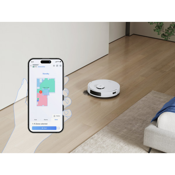 Фото - Робот-пилосос миючий Ecovacs N20 PRO DKX55 WHITE