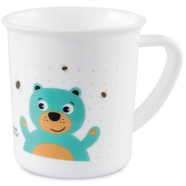 Фото - Набір дитячий Canpol babies пластиковий столовий Cute Animals - ведмежатко (4/401_tur)