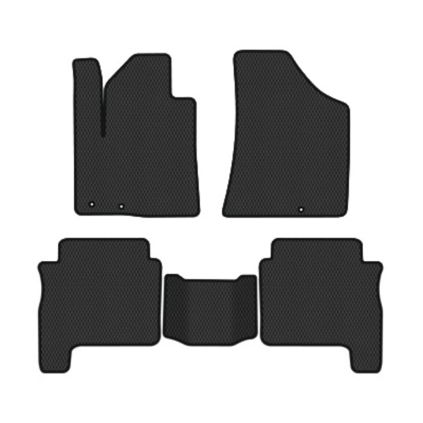 Фото - EVA килимки в салон авто EVAtech для Santa FE (CM) Restyling (Hinged Gas Pedal) 5 seats Hyundai 2010-2012 2 покоління SUV USA HY13944CV5KD3RBB