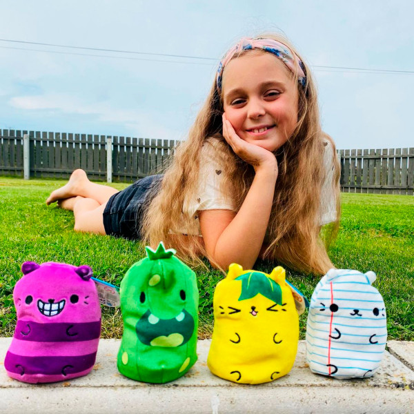 Фото - Мягкая игрушка животное Cats Vs Pickles ВОРЧУН (CVP1002PM-351)