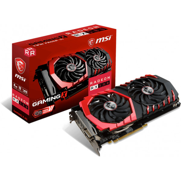 Фото - Відеокарта MSI AMD Radeon RX 580 Gaming X 4GB GDDR5 256bit (RX 580 GAMING X 4G)