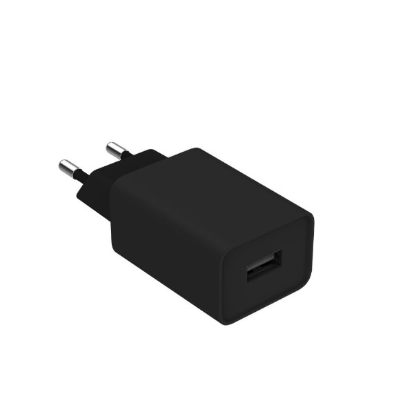 Фото - Мережевий зарядний пристрій Colorway 1USB Quick Charge 3.0 (18W) Black (CW-CHS013Q-BK)