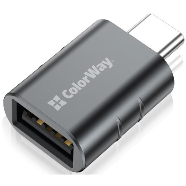 Фото - Перехідник Colorway USB-A to USB-C 3.2 (CW-AD-AC3)