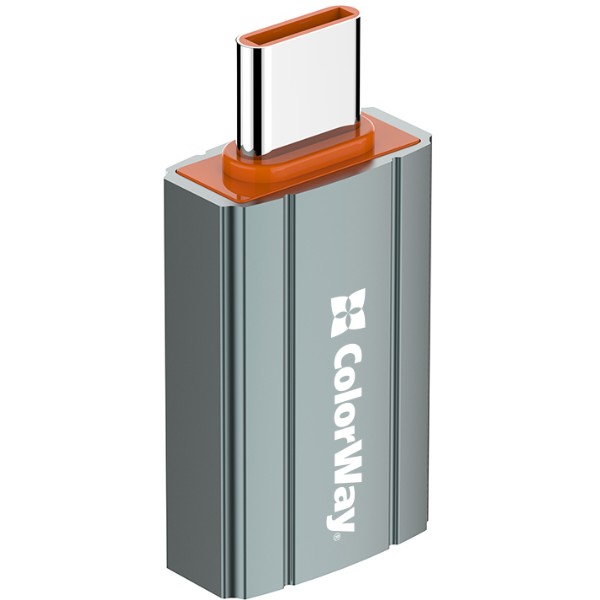 Фото - Перехідник Colorway USB-A to Type-C (CW-AD-AC)
