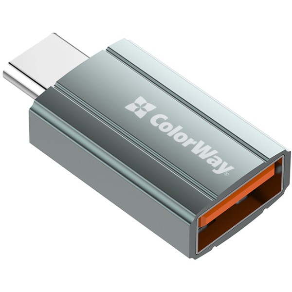 Фото - Перехідник Colorway USB-A to Type-C (CW-AD-AC)