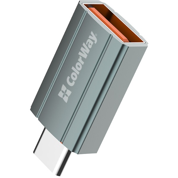 Фото - Перехідник Colorway USB-A to Type-C (CW-AD-AC)