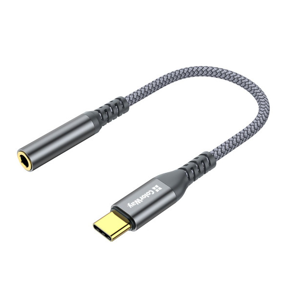 Фото - Перехідник Colorway USB-C to 3.5 мм Female Audio 14 см (CW-AD-CJ)