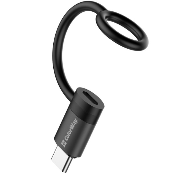 Фото - Адаптер Colorway USB-C To Lightning Black (CW-AD-CL2)