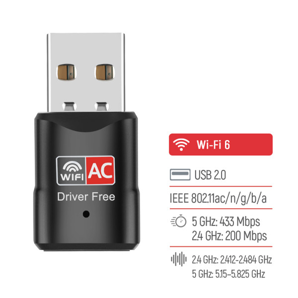 Фото - USB-адаптер мережі WiFi Colorway CW-AD-W2