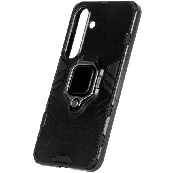 Фото - Чохол для смартфону Colorway AntiShock Magnet Ring Samsung Galaxy S25 Black (CW-CAMRSG931-BK)