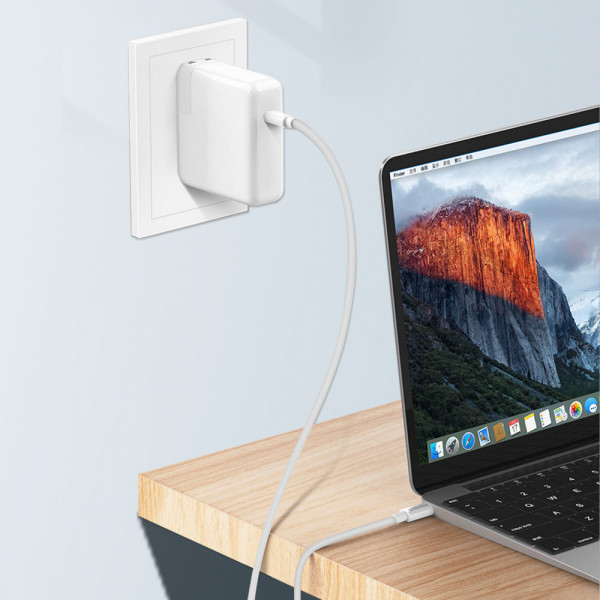 Фото - Кабель синхронизации данных Colorway USB-C-USB-C PD Fast Charging 65W 3.0А 2m White (CW-CBPDCC056-WT)