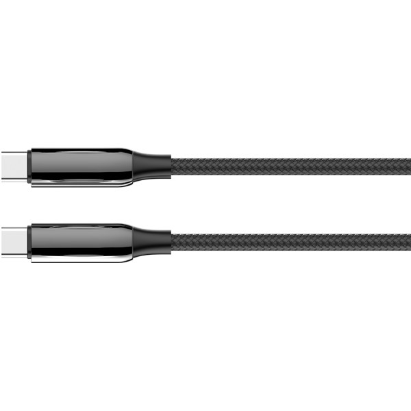 Фото - Кабель Colorway Type-C - Type-C (PVC+Aluminum Alloy) (PD Fast Charging 240W) 5А 2м Black (CW-CBPDCC070-BK)