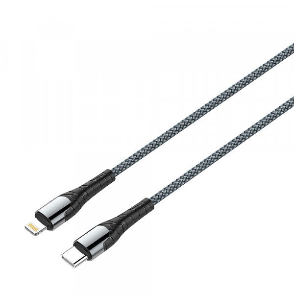 Фото - Кабель синхронізації даних Colorway USB Type-C to Lightning 1.0m (CW-CBPDCL033-GR)