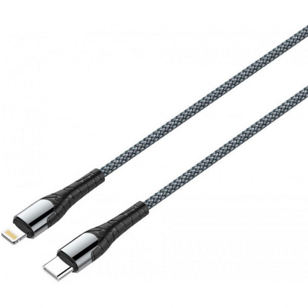Фото - Кабель синхронизации данных Colorway USB Type-C to Lightning 2.0m (CW-CBPDCL036-GR)