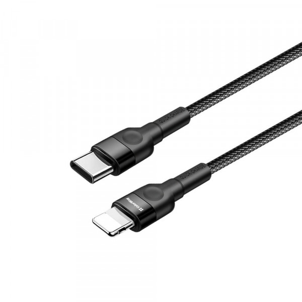 Фото - Кабель Colorway Type-C - Lightning PD Fast Charging 20W 3.0А 30 cm Black (CW-CBPDCL054-BK)
