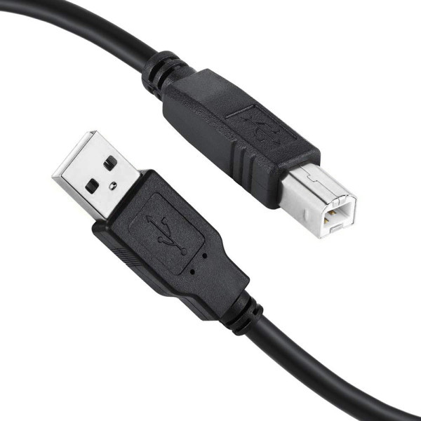 Фото - Кабель USB type A - USB type B Colorway USB 2.0 AM to BM Print Cable 2m (CW-CBUB072-BK)